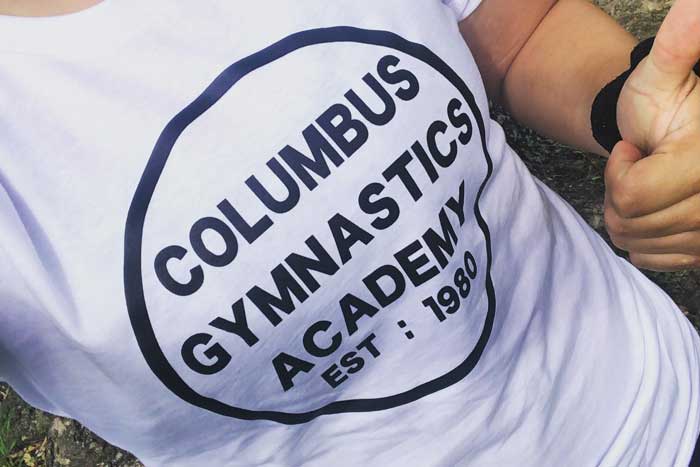 Columbus Gymnastics Academy t-shirt